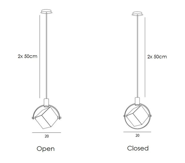 Skandinavian valot - Kimberlite - Erinomainen ylellinen riippuvalaisin. Puhdas muotoilu, kiillotettu teräsrunko yhdistettynä suureen kristalliin, joka tekee valosta todella pop. Sopii olohuoneisiin, keittiöihin, makuuhuoneisiin, ruokailutiloihin, kahviloihin jne. Mitat Halkaisija 20cm Korkeus 50cm + 50cm ripustustanko Avoin ja suljettu Moderni LED Crystal Kattokruunu Riippuvalaisimet Makuuhuoneen sisustusvalaisimet Tekniset tiedot Valonlähde LED Polttimo Jalusta Tyyppi 2G11