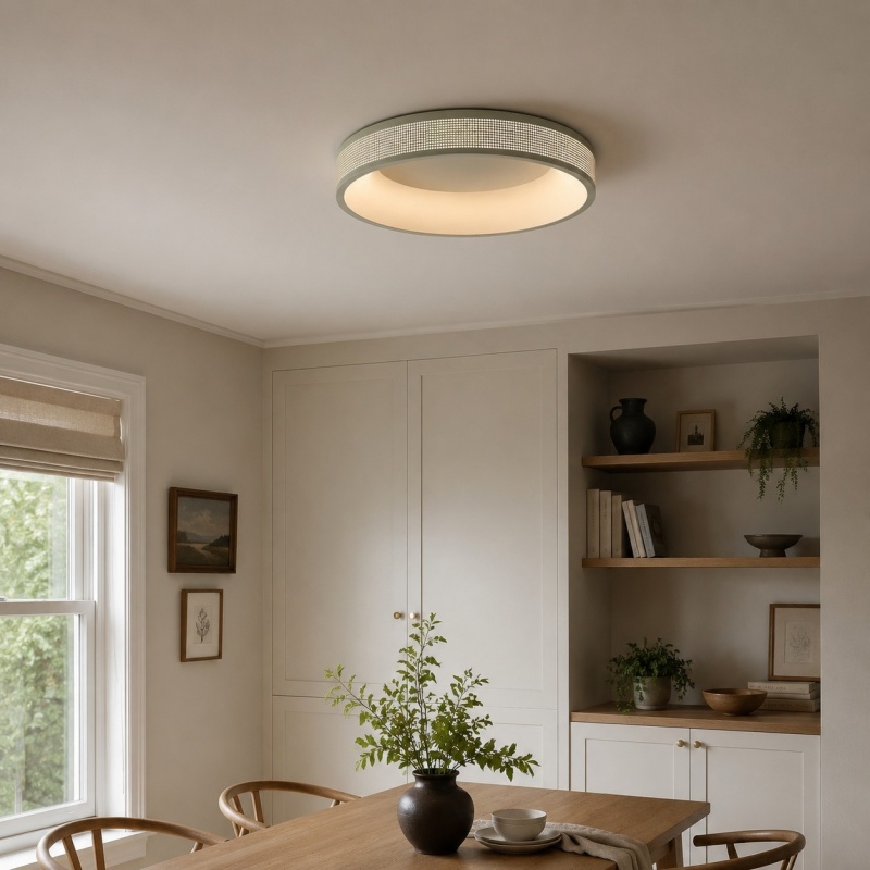 woven halo ceiling light 7