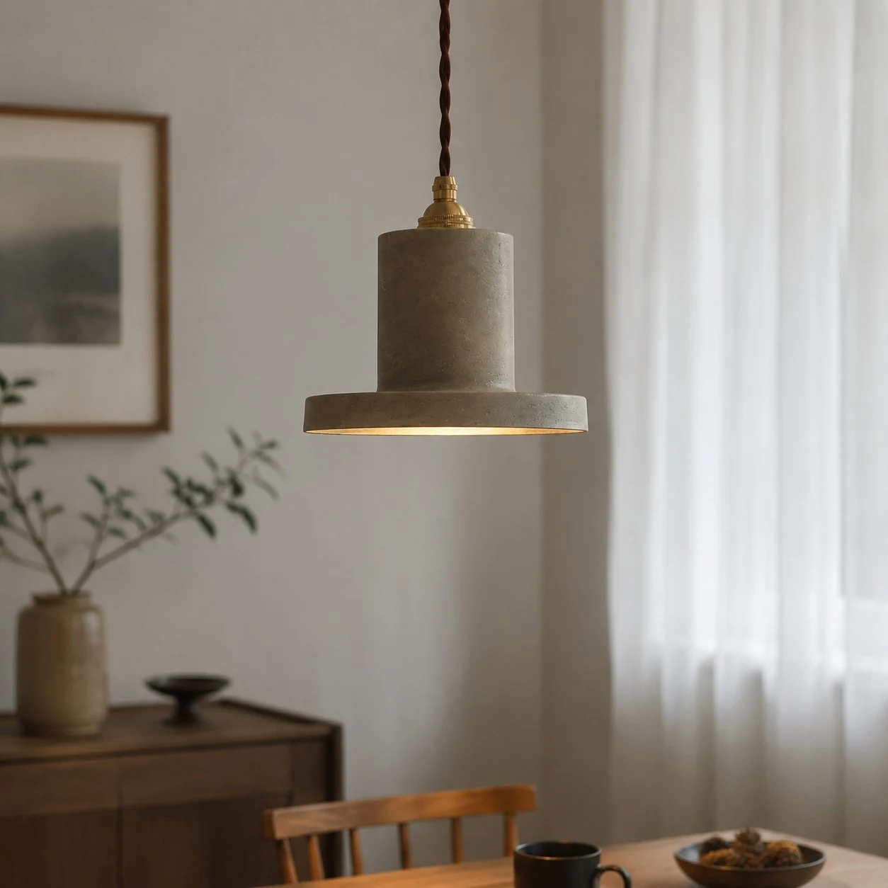 pendant light scene
