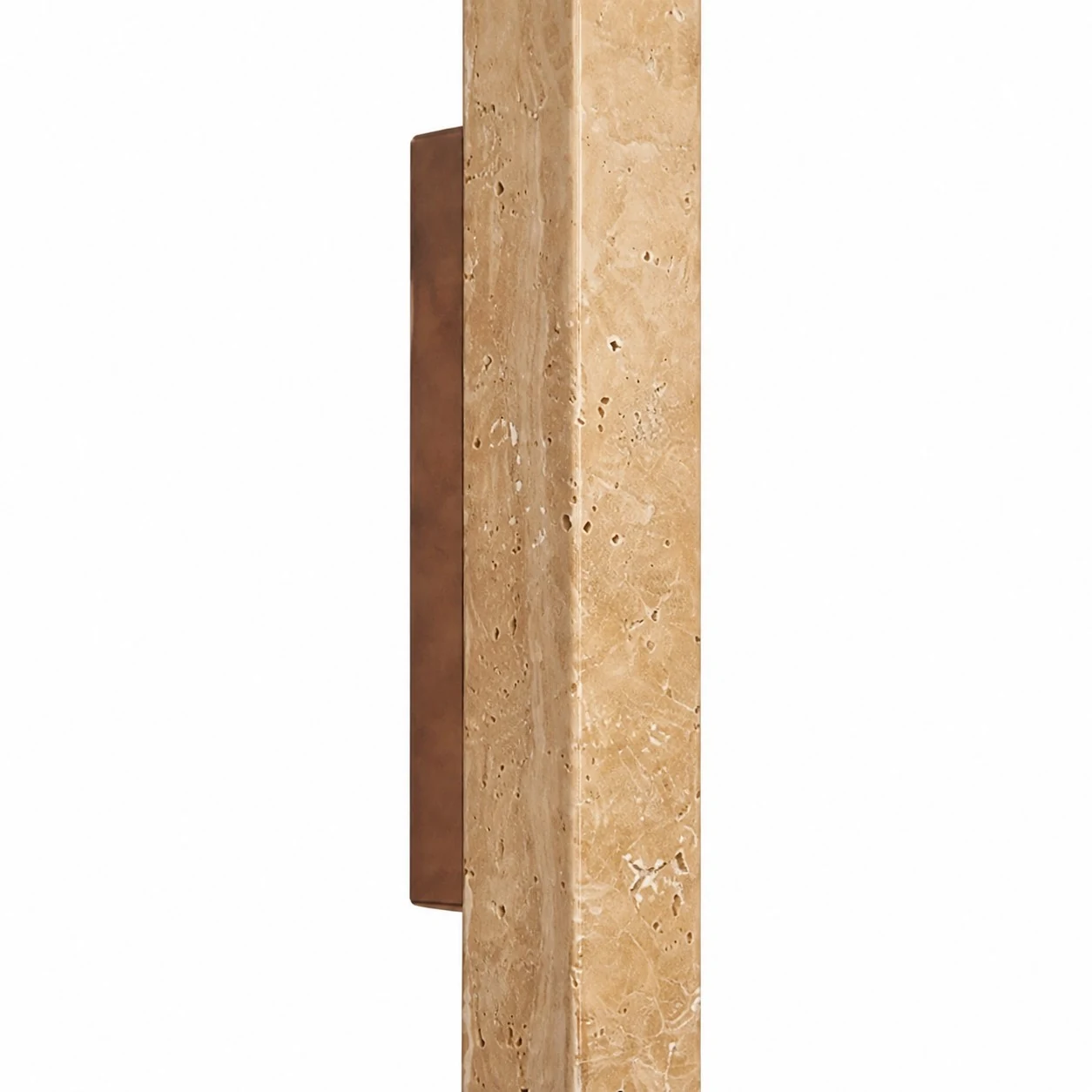 stone linear wall sconce scene