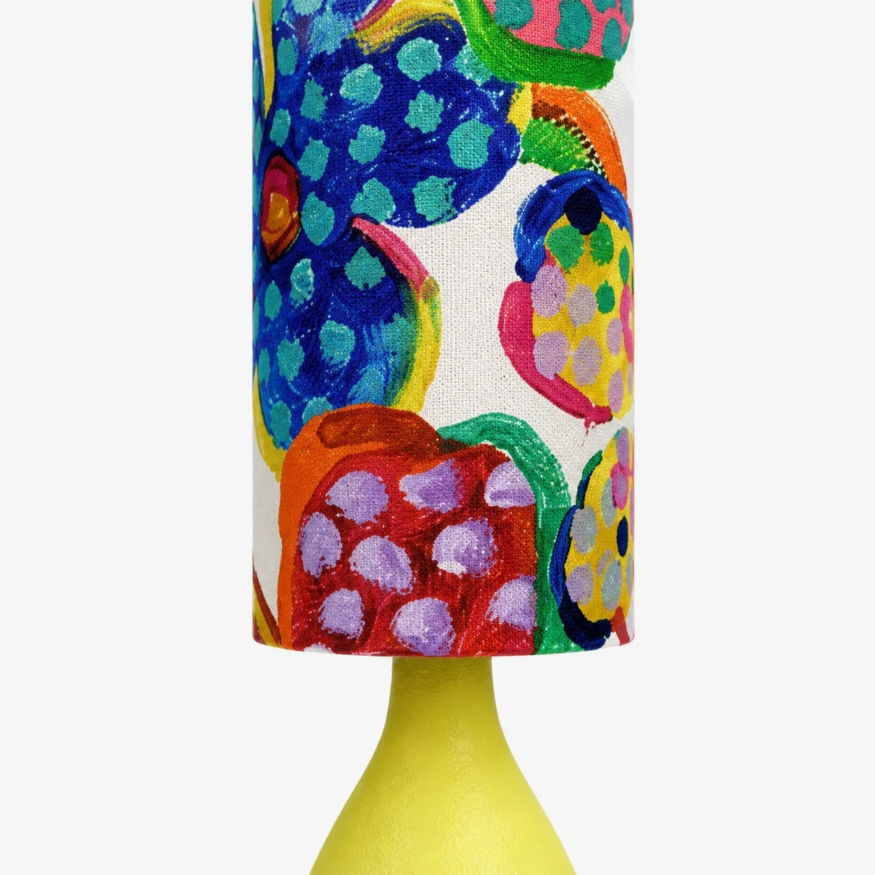 Colorful shade and base detail