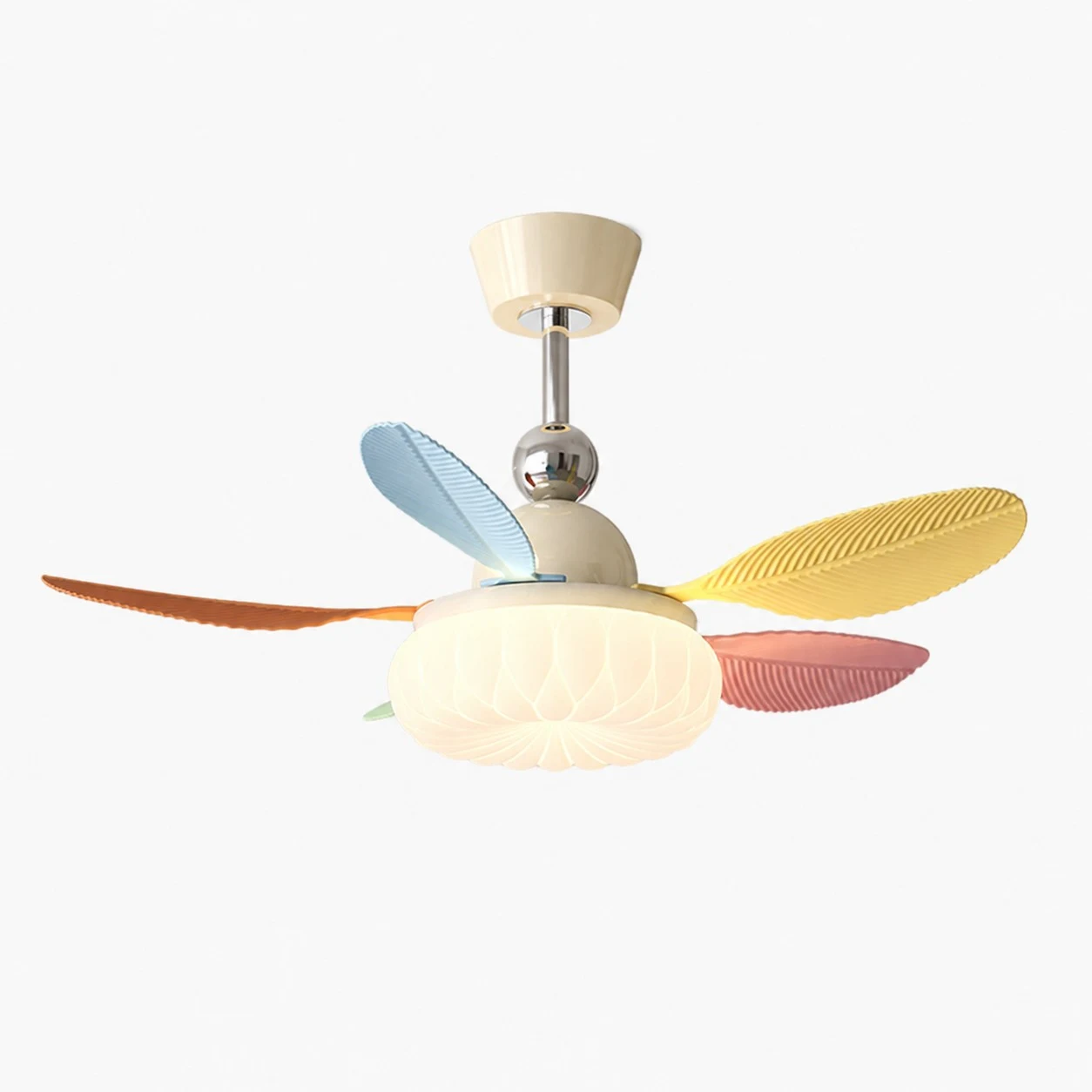 Style B 36 inch colorful ceiling fan lamp