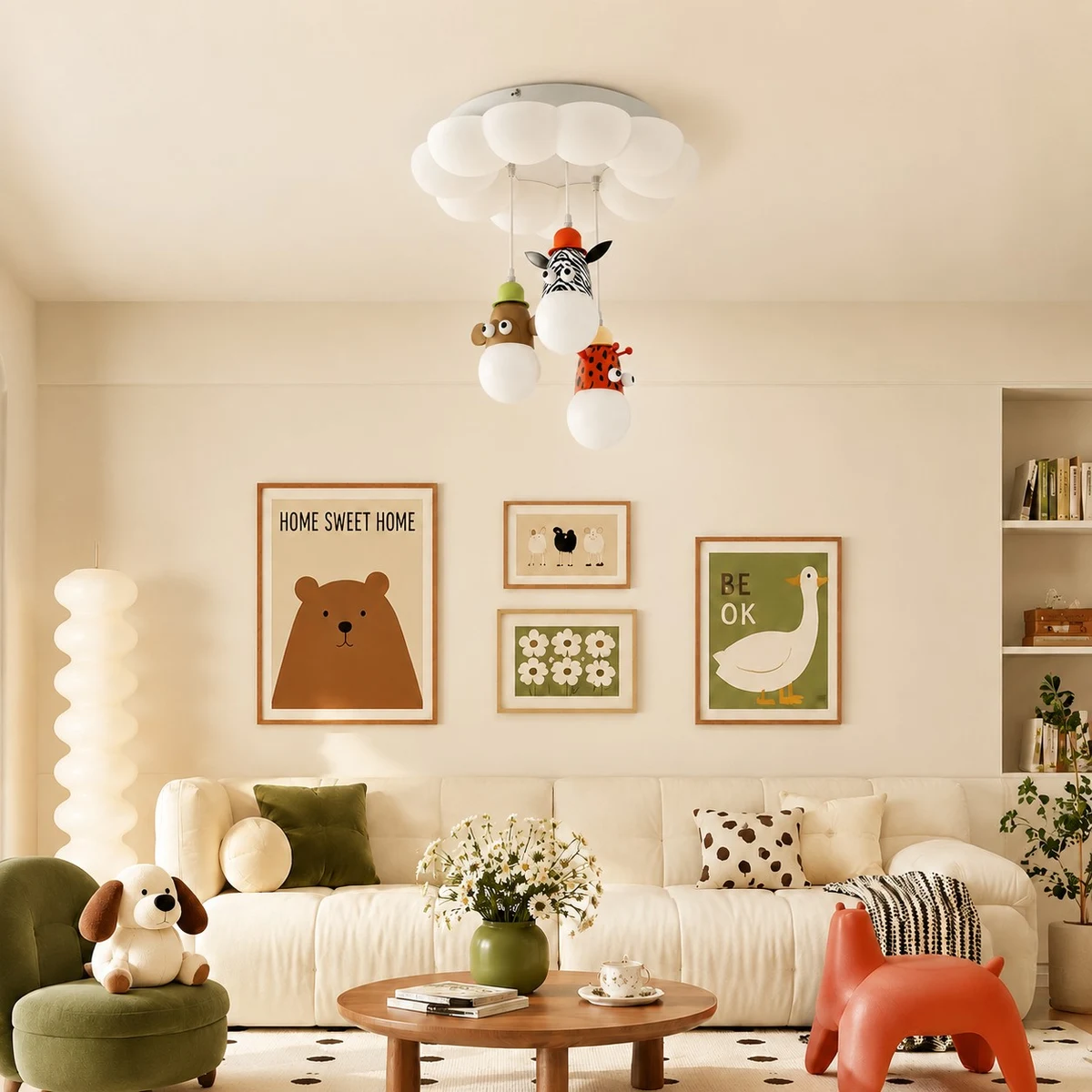 living room installation scene