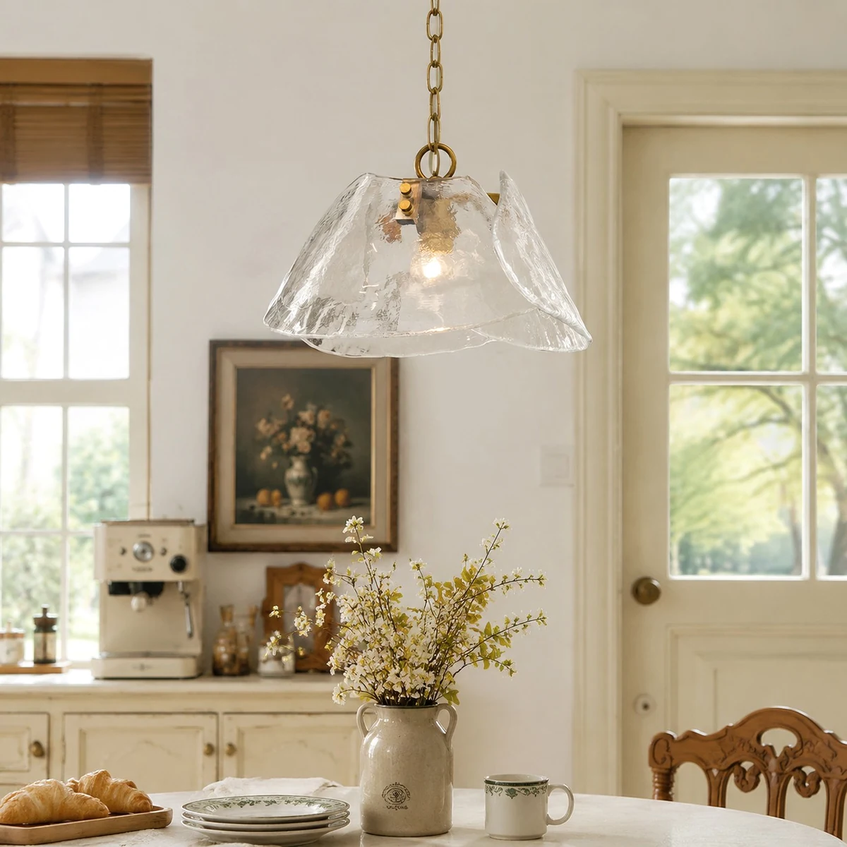 Breakfast nook scene