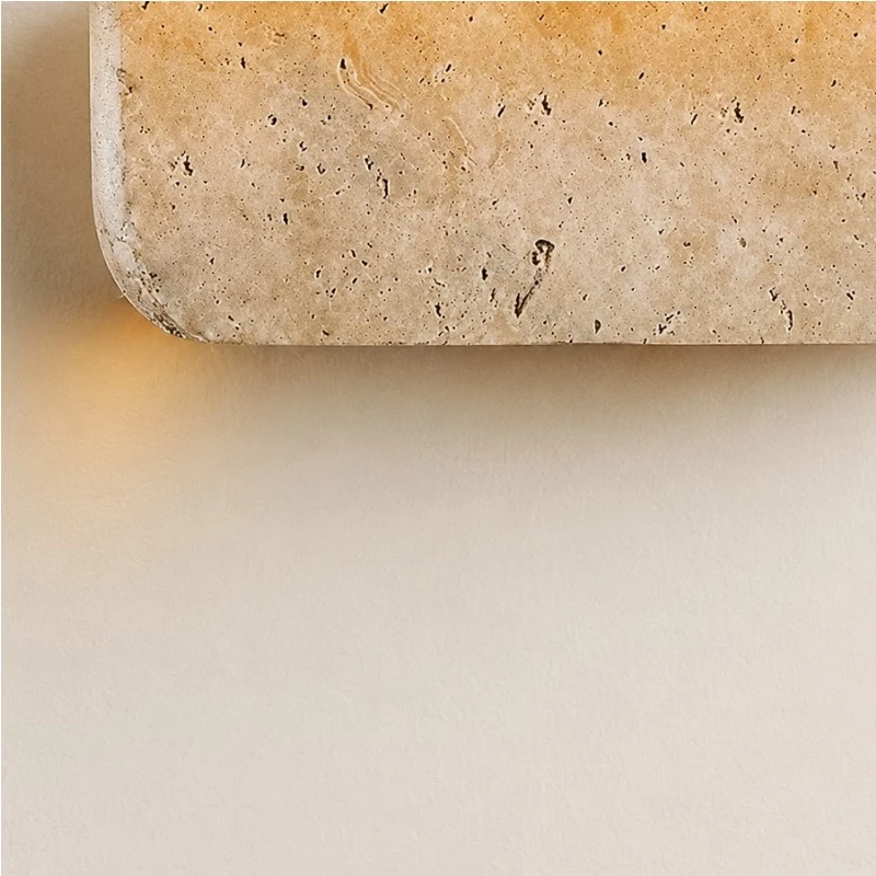 Close travertine texture detail